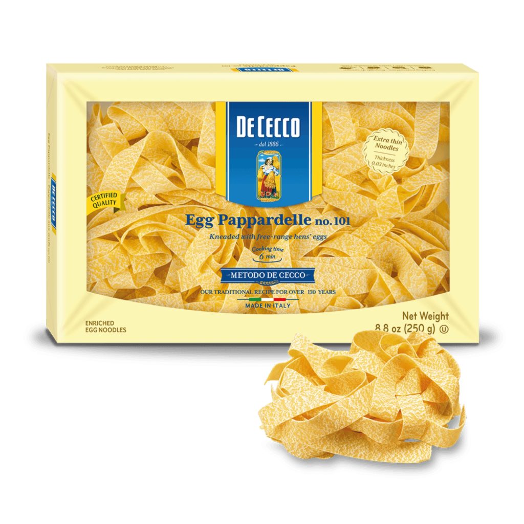 De Cecco Pappardelle All Uovo Gr