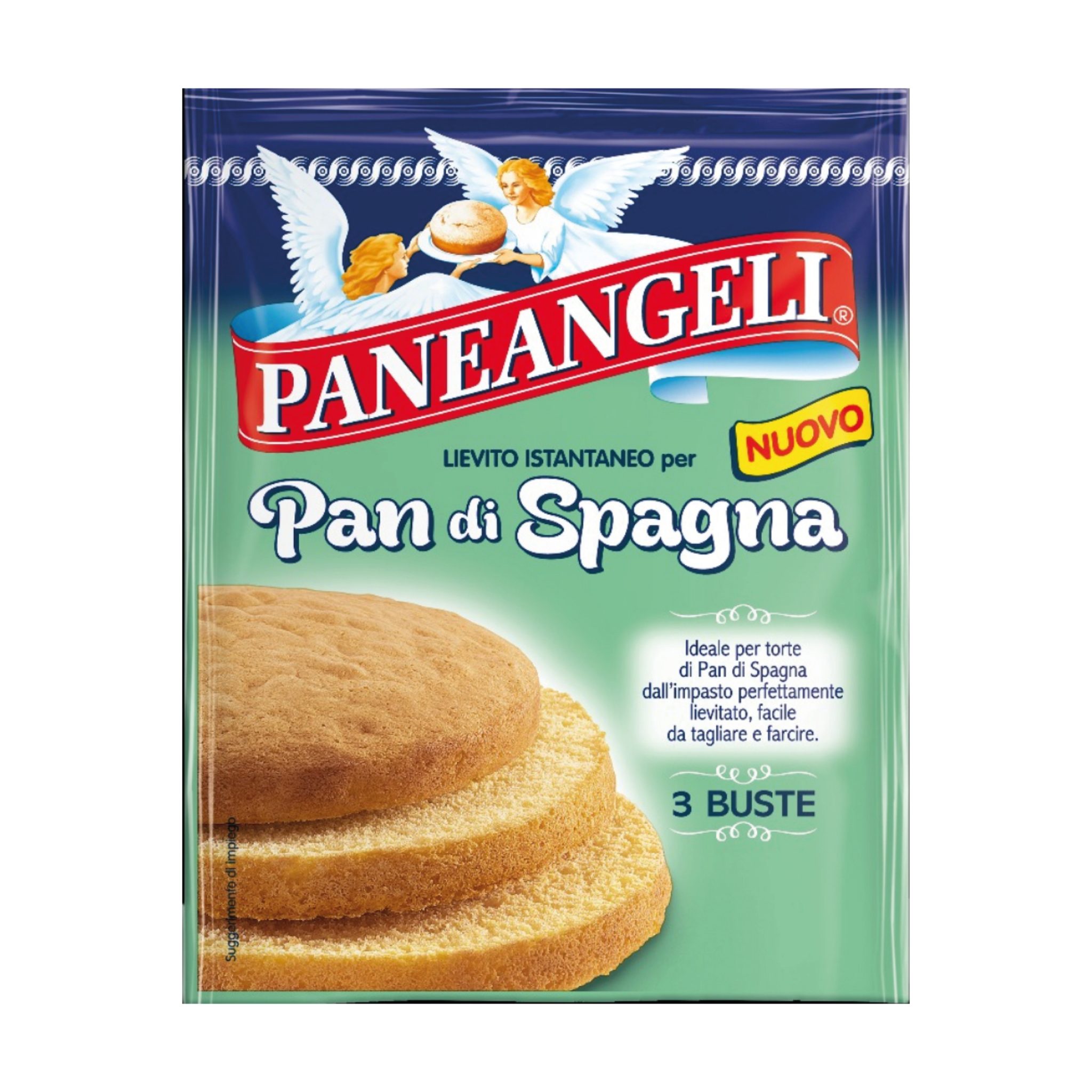 Pane Angeli - Sponge cake baking powder (3x11gr) 